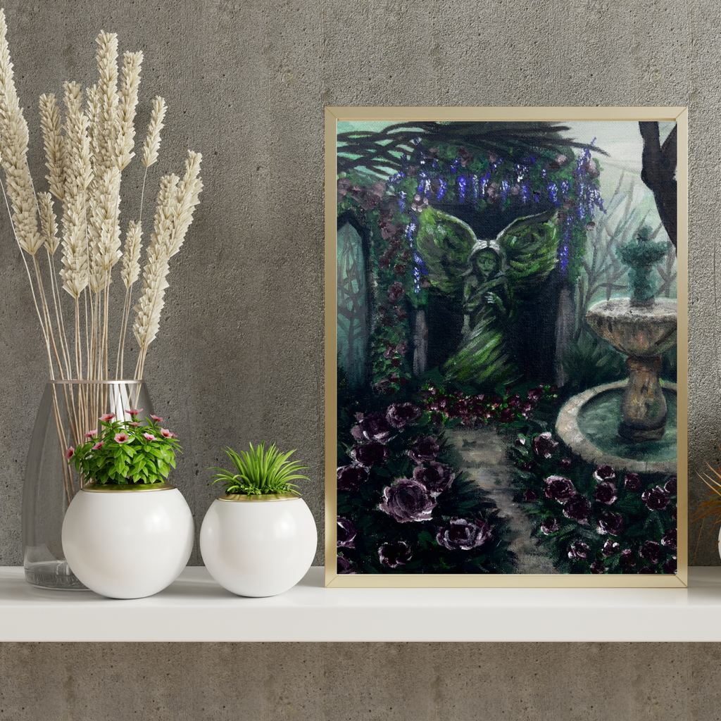 Angel in a Dark Place — Art Print