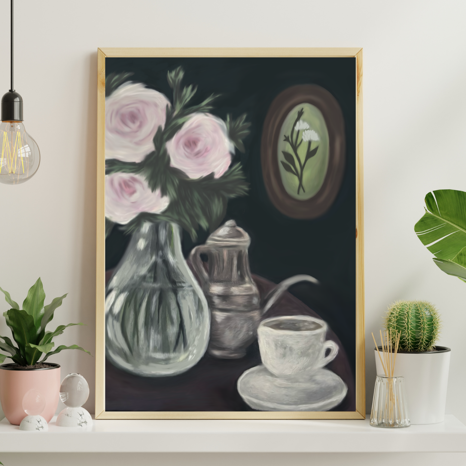 A Quiet Table — Still Life Fine Art Print