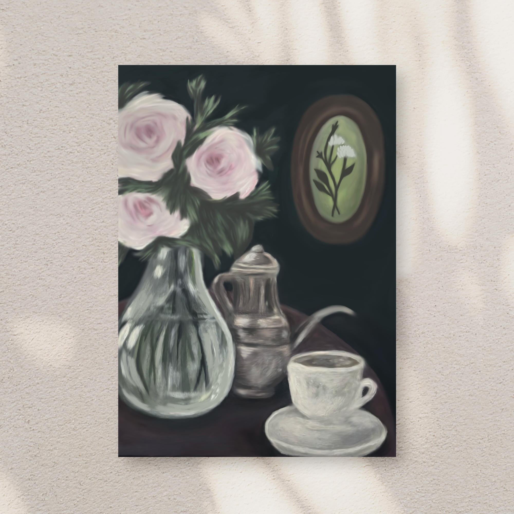 A Quiet Table — Still Life Fine Art Print
