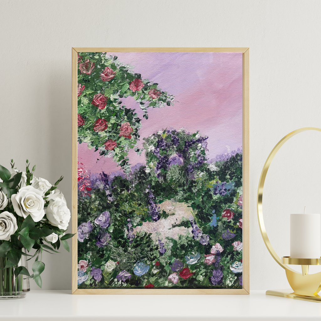 Flora in Quiet Abundance — Floral Art Print