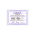 Floral fox certificate print on paper from Printify featuring colorful floral and fox illustration for wall decor.