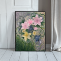 Between Petals And Stars — Art Print