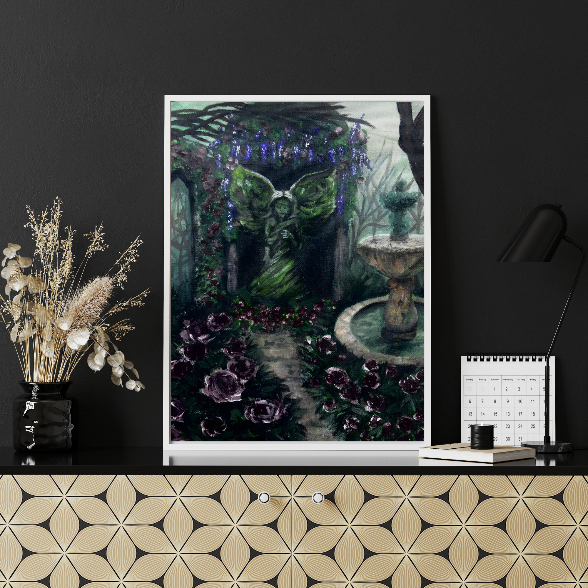 Angel in a Dark Place — Art Print