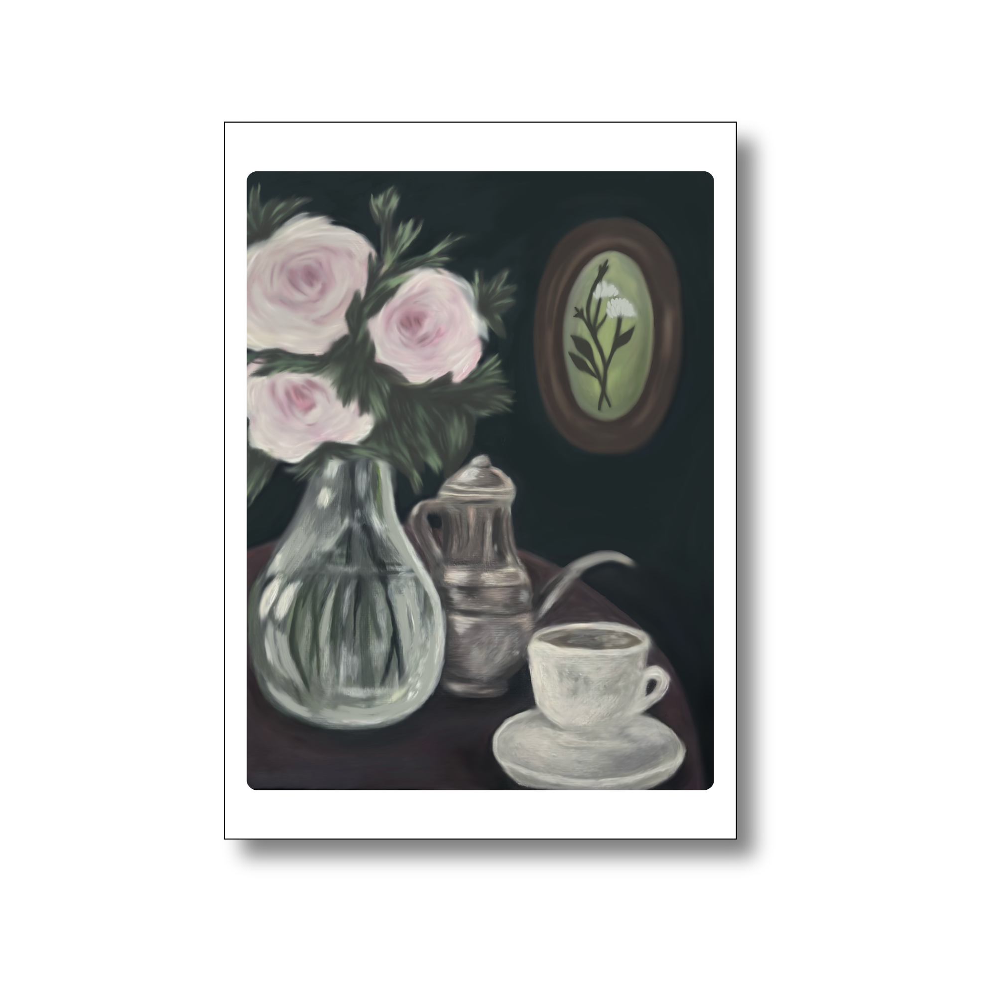 A Quiet Table — Still Life Fine Art Print